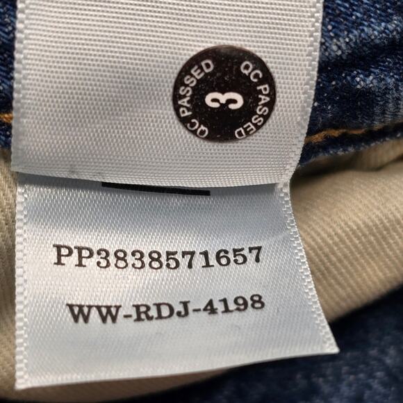 Everlane The Curvy 90's Cheeky Straight Crop Jeans Medium Blue Wash Size‎ 29 - Picture 10 of 13